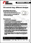 Oil Control Ring, Different Designs Oil Control Ring, Different Designs