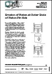 Erosion of Piston at Outer Ends of Piston Pin Hole Erosion of Piston at Outer Ends of Piston Pin Hole