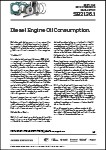Diesel Engine Oil Consumption Diesel Engine Oil Consumption