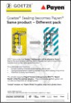 Goetze Sealing becomes Payen Goetze Sealing becomes Payen