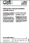 Fitting Thin Wall Pre-finished Cylinder Liners Fitting Thin Wall Pre-finished Cylinder Liners