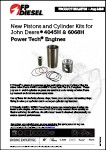New Pistons and Cylinder Kits for John Deere 4045H & 6068H New Pistons and Cylinder Kits for John Deere 4045H & 6068H